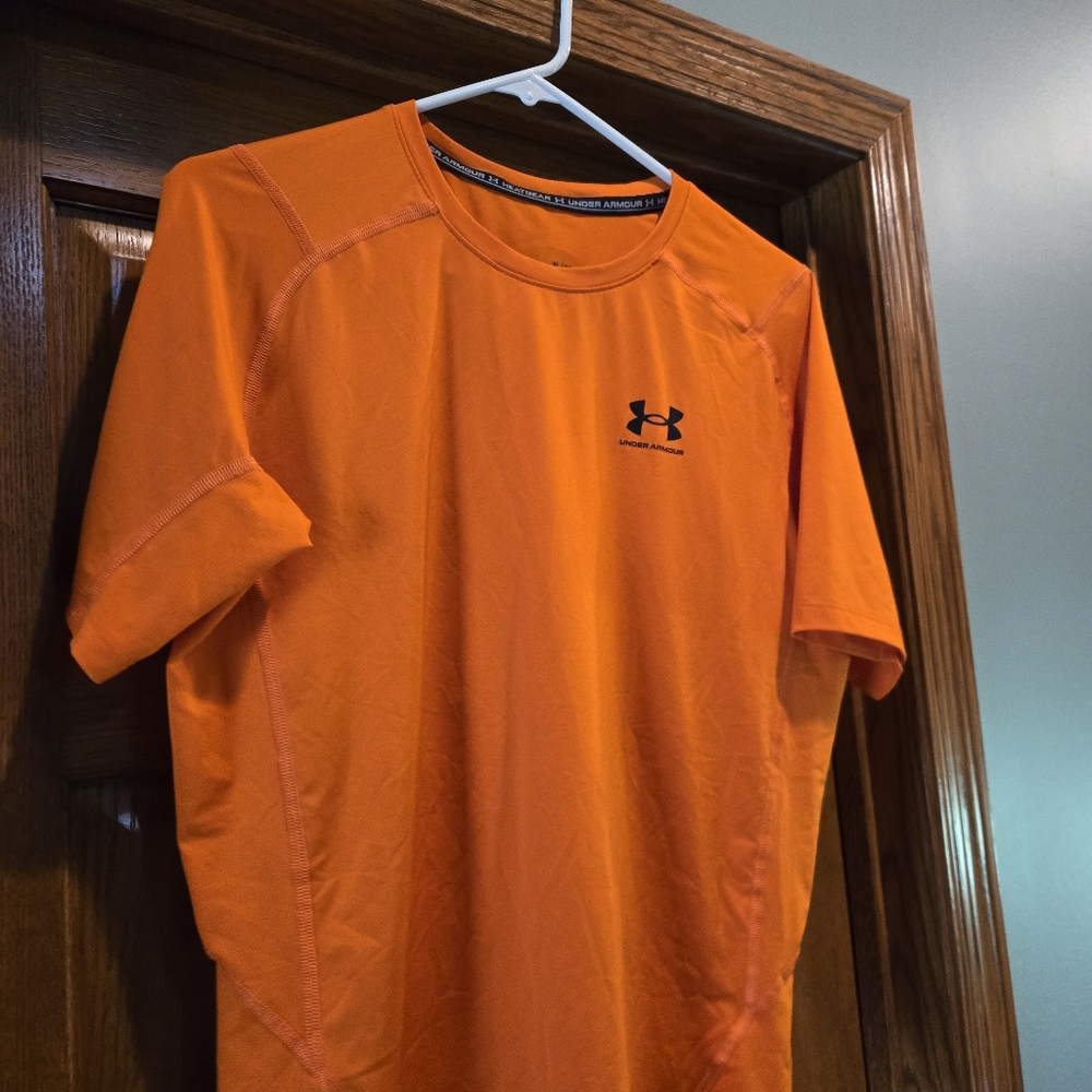 Under Armour Orange Short Sleeve Tee - Picture 15 of 16